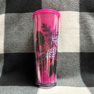 Starbucks 2021 Holiday Pink Pinecone Cup